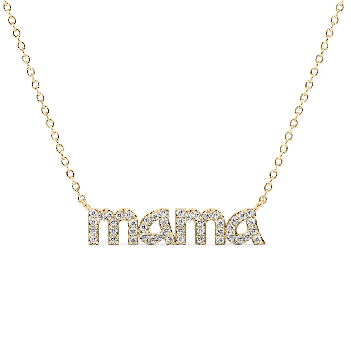 Mama Pendant Necklace