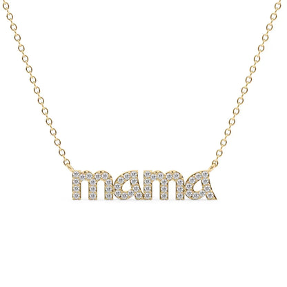 Mama Pendant Necklace