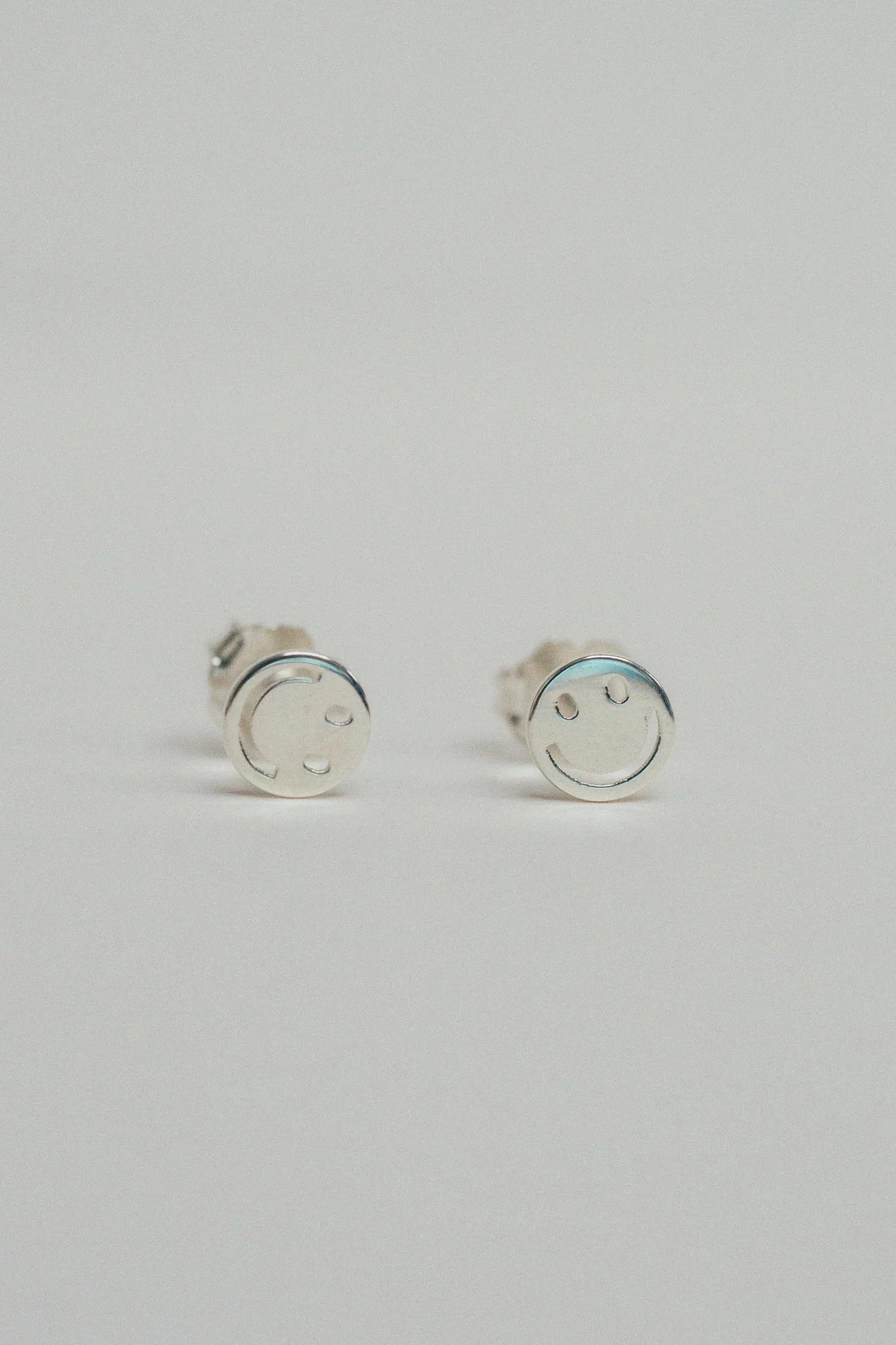 Smiley Stud Earrings
