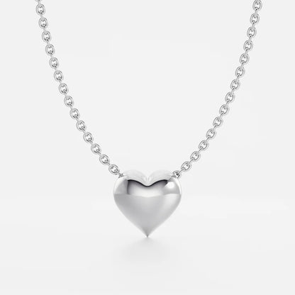 Contour Heart Necklace