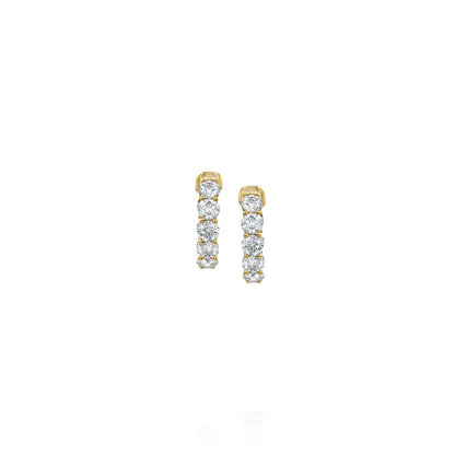 Eternity Hoop Earrings