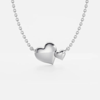 Contour Heart Necklace