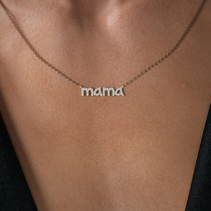 Mama Pendant Necklace
