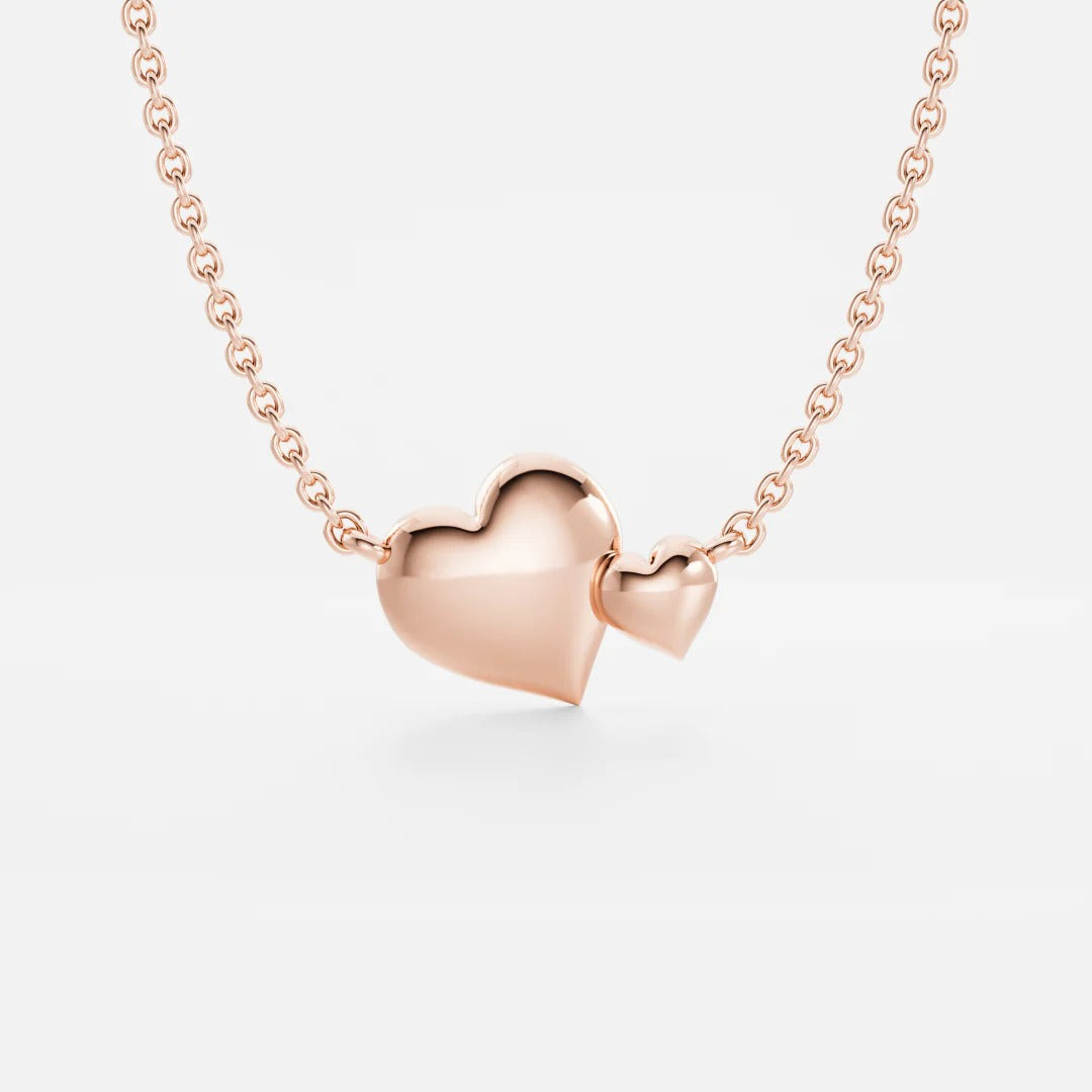 Contour Heart Necklace