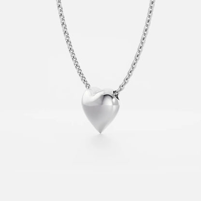 Contour Heart Necklace