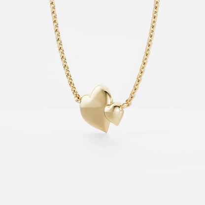 Contour Heart Necklace