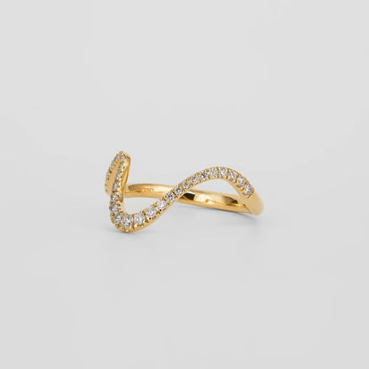 0.25 TCW Round Shaped Half Eternity Moissanite Wedding Band