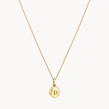 Engravable Oval Necklace