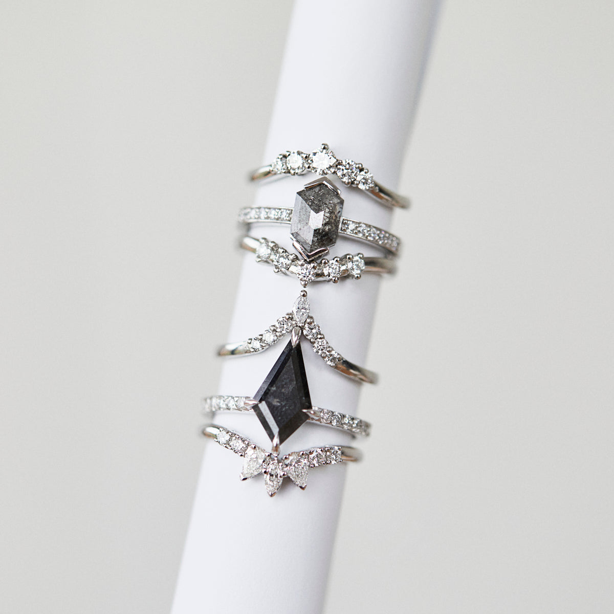 0.25 TCW Round Shaped Half Eternity Lab Grown Diamond Wedding Band