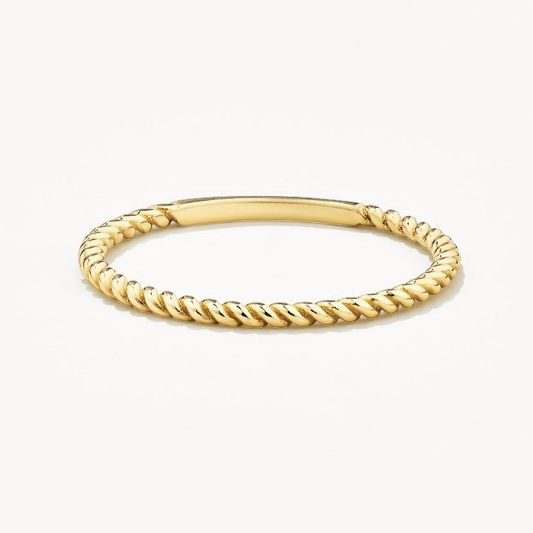 Twisted Wedding Band