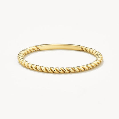 Twisted Wedding Band