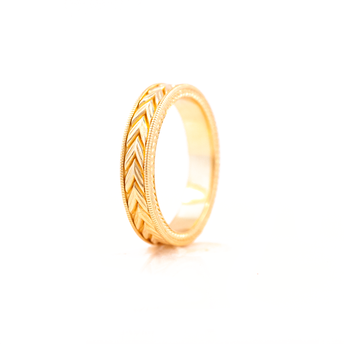 0.25 TCW Round Shaped Half Eternity Lab Grown Diamond Wedding Band